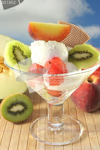Image of Fruit sundae