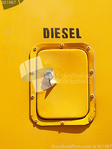 Image of Diesel tank door