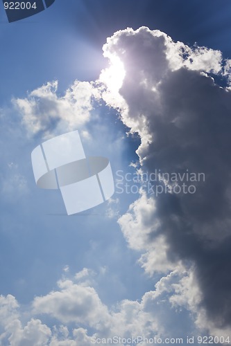 Image of bright sun