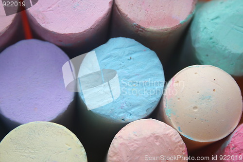 Image of Pastel Chalk Closeup