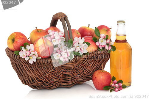 Image of Cider, Apples and Flower Blossom