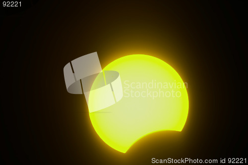 Image of Partial solar eclipse