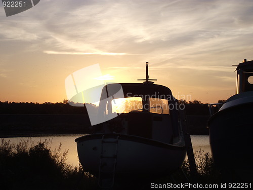 Image of Morning at the harbor