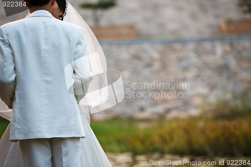 Image of wedding couple