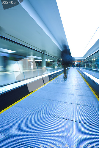 Image of escalator  