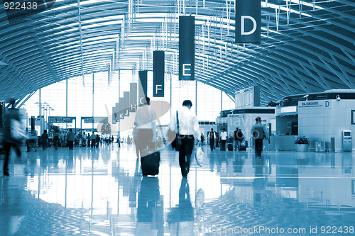 Image of interior of the airport