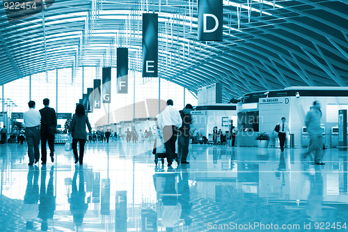 Image of interior of the airport