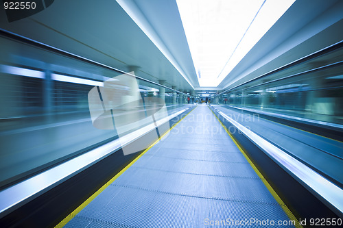 Image of escalator  