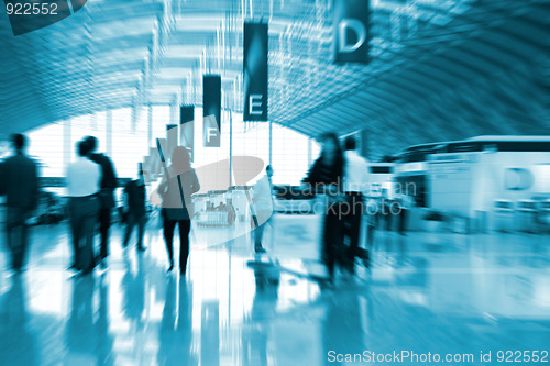 Image of interior of the airport