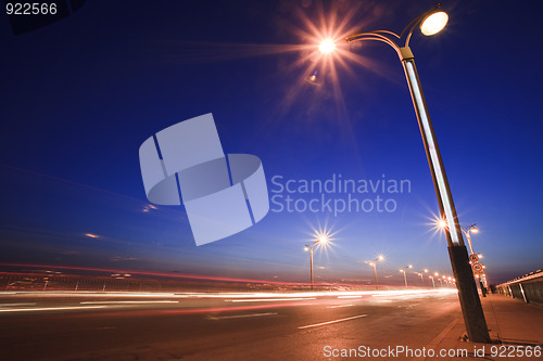 Image of bridge night