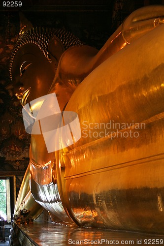 Image of Resting Buddha in Bangkok Thailand