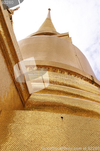 Image of Golden dome at Grand Palace Bangkok Thailand