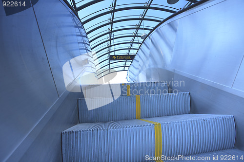 Image of escalator  