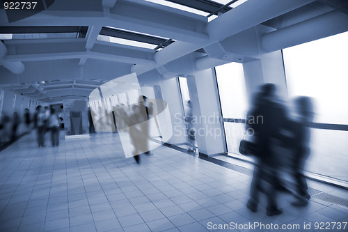 Image of interior of the airport