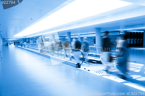 Image of interior of airport