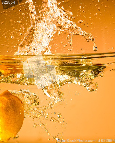 Image of lemon and water