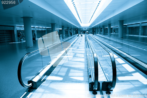 Image of interior of airport