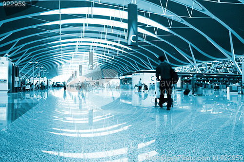 Image of interior of the airport