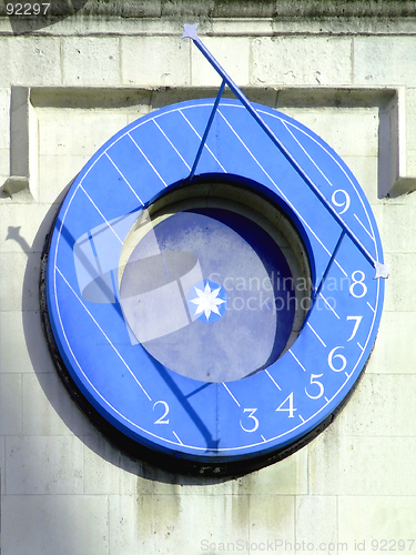 Image of Unusual sun clock
