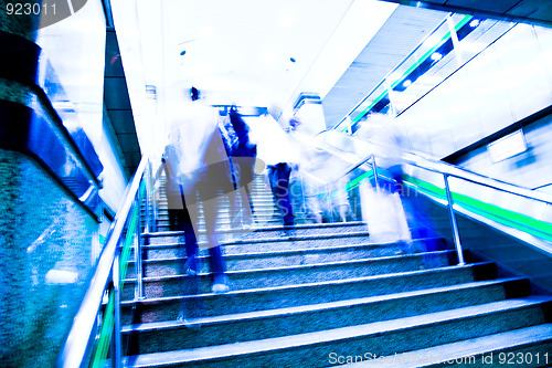 Image of escalator