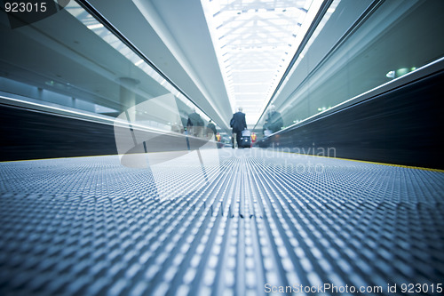 Image of escalator  