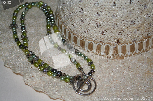 Image of Necklace and hat