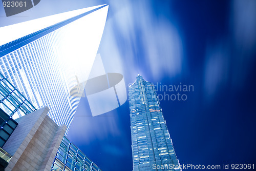 Image of night view of shanghai