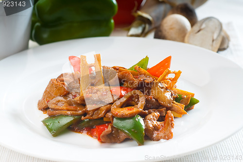 Image of Chinese beef and vegetables