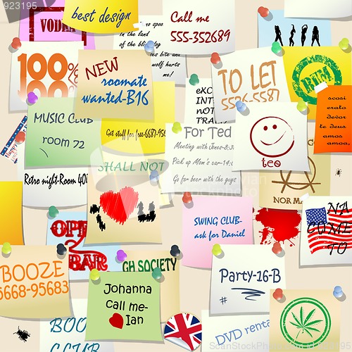 Image of College wall adds