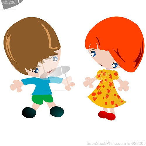 Image of Boy and girl 