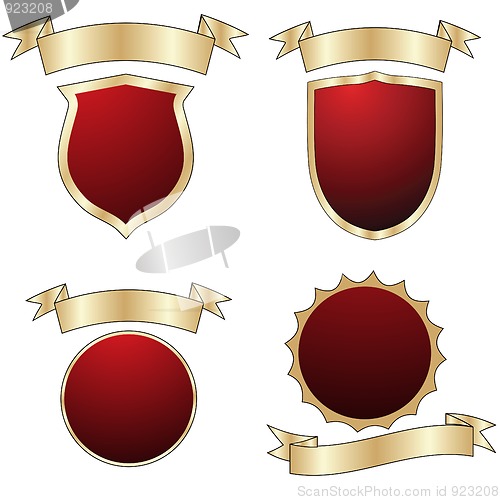 Image of Empty shields collection
