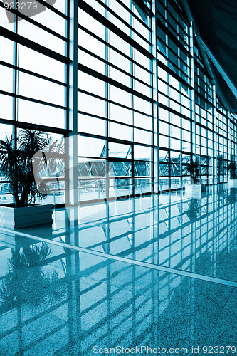 Image of interior of the airport