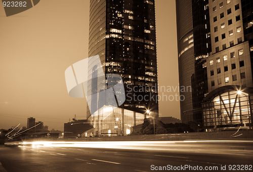 Image of night view of shanghai