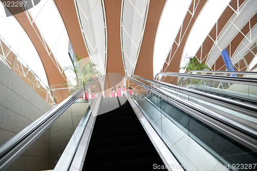 Image of escalator