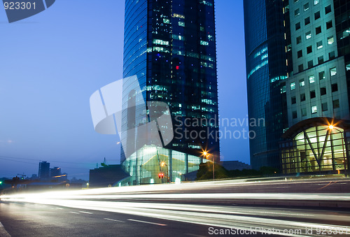 Image of night view of shanghai