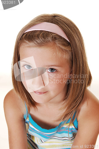 Image of Pretty blond girl.