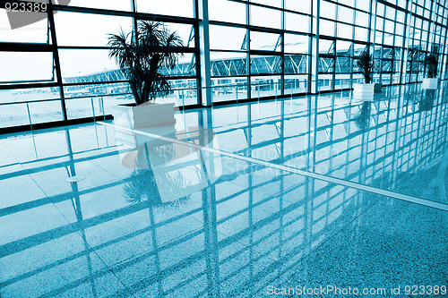 Image of interior of the airport