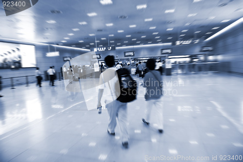 Image of interior of the airport