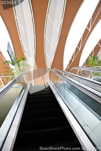 Image of escalator