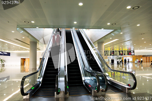 Image of escalator