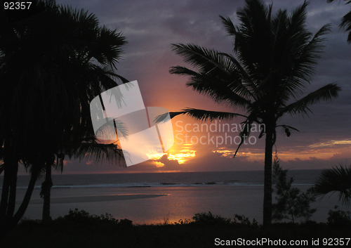 Image of dawn on East African coast