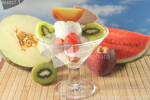 Image of Fruit sundae