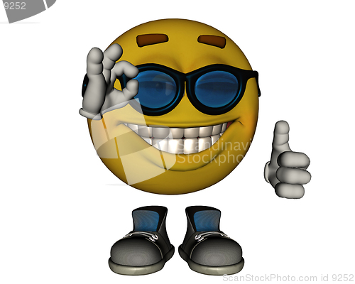 Image of emoticon cool