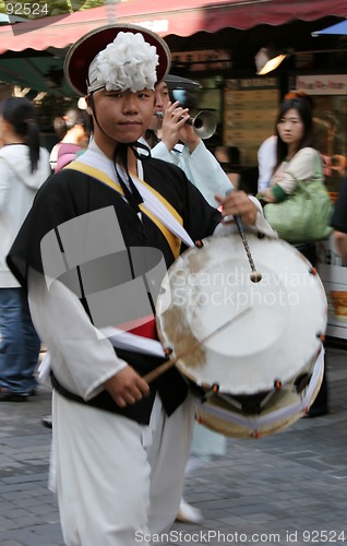 Image of Korean drummer