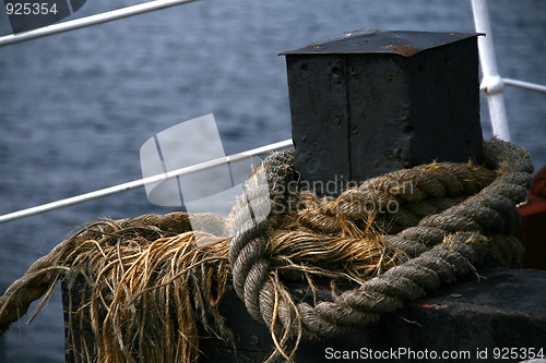 Image of Rope on a ship