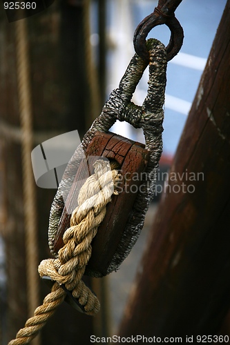Image of Detail from an old ship