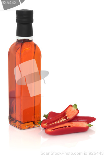 Image of Red Chili Olive Oil and Chillies