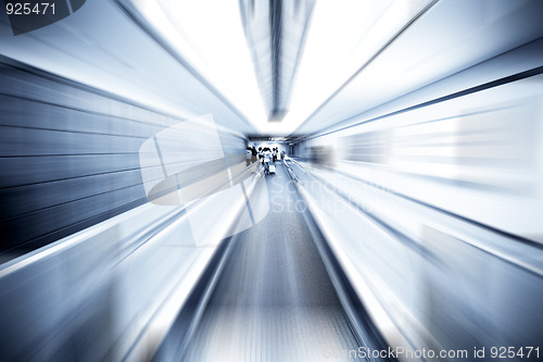 Image of interior of airport