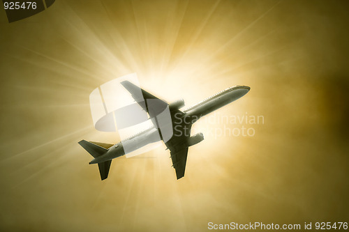 Image of jet airplane