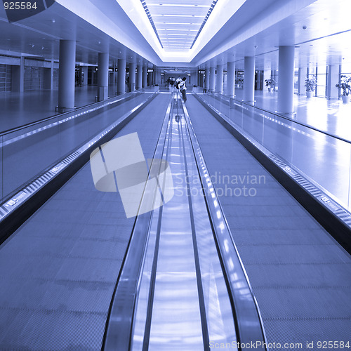 Image of escalator  